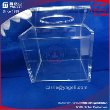 China Leading Manufactory Custom Color Acrylic Paper Dispenser